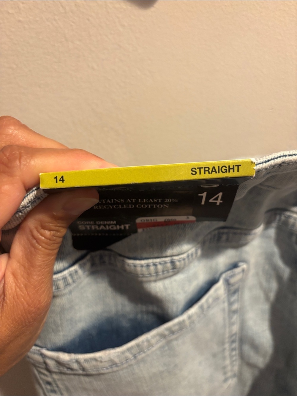 INC International Concepts Light Wash Distressed Mom Jeans - Picture 6 of 7